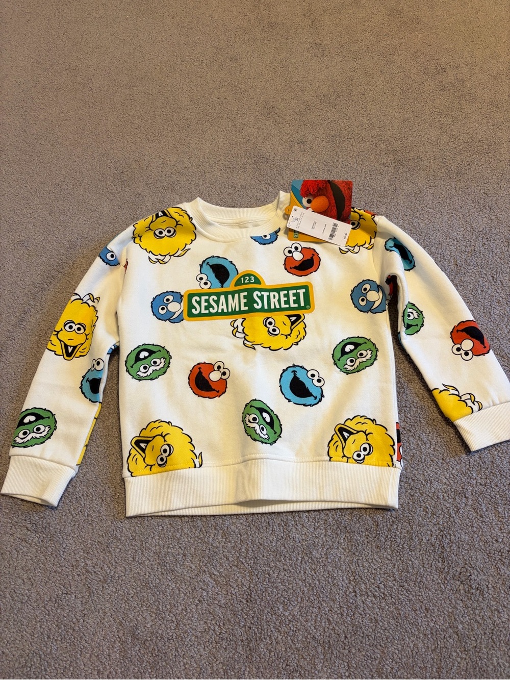 NEW w/tags Sesame Street Sweatshirt (Size 5T)